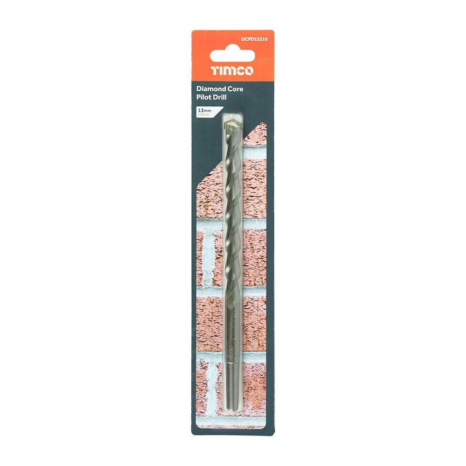 image 1 of Timco - Diamond Core Pilot Drill (Size 13.0 x 210mm - 1 Each)