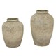 image 3 of Deruta Large Mottled Vase - Ceramic - L33 x W33 x H50 cm - Grey Grey