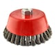 image 1 of Wire Cup Brush Wheel 150mm for 4-1/2" 115mm Angle Grinder Twist Knot AU010