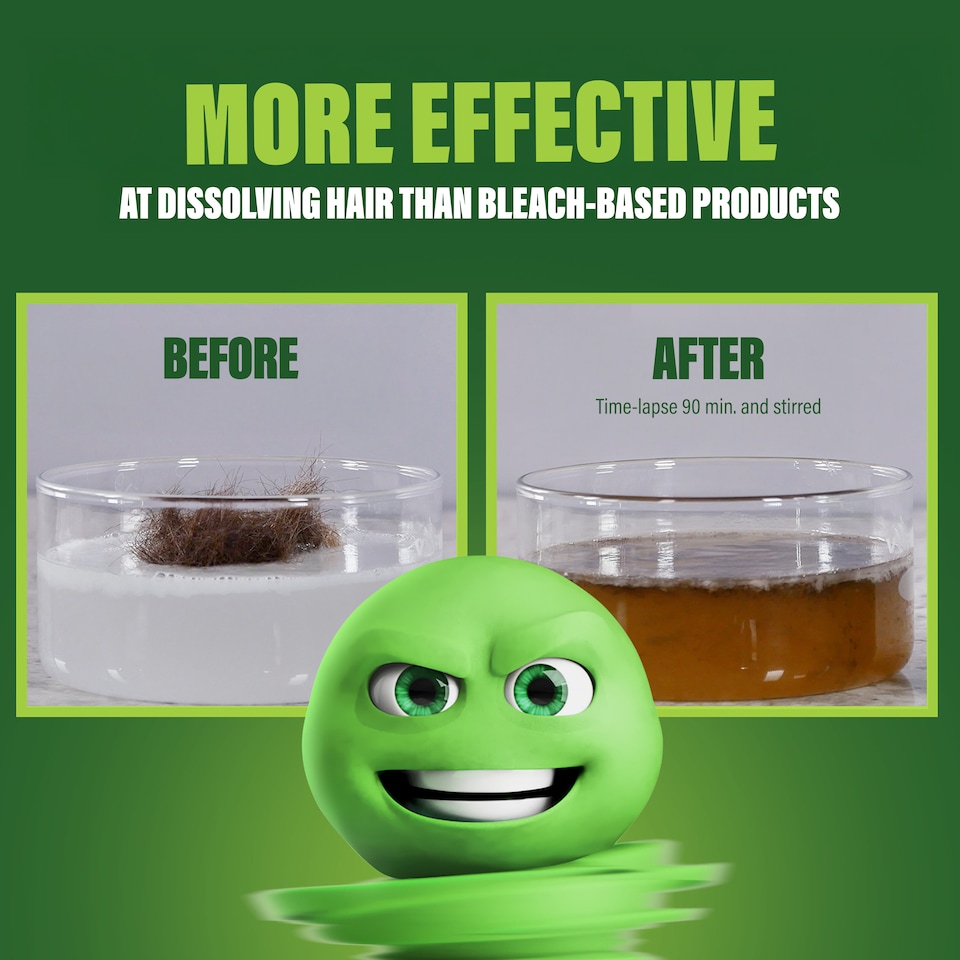 image 1 of Green Gobbler Main Line Drain Opener Toilet Unblocker Cleaner 3.8L