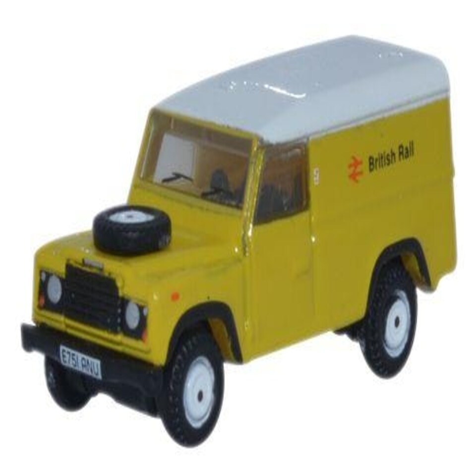 Oxford Diecast Land Rover Defender LWB Hard Top British Rail