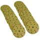 image 1 of 150mm Sanding Discs Aluminium Oxide Abrasive 180 Grit 15 Hole Hook + Loop 200pc