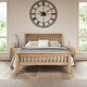 image 2 of Pitlochry Solid Wooden Oak Shaker Style Bed Frame (King) | Brown | Oak | King