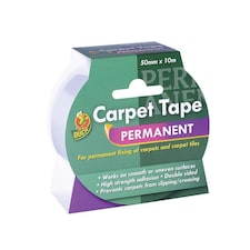 Shurtape Duck Tape Permanent Carpet Tape 50mm X 10m - Multi Colour - One Size