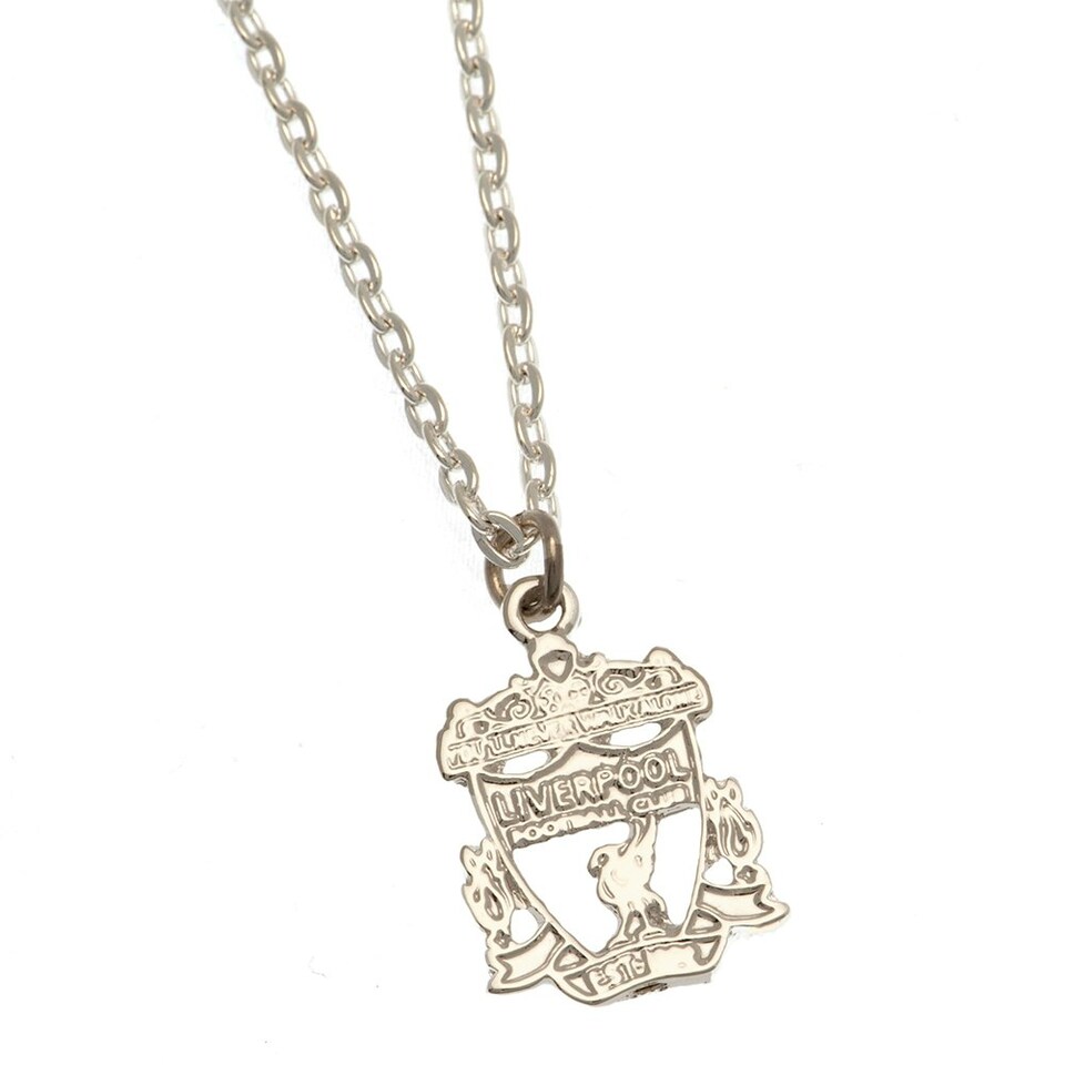 image 1 of Liverpool FC Crest Necklace & Pendant - Silver - One Size