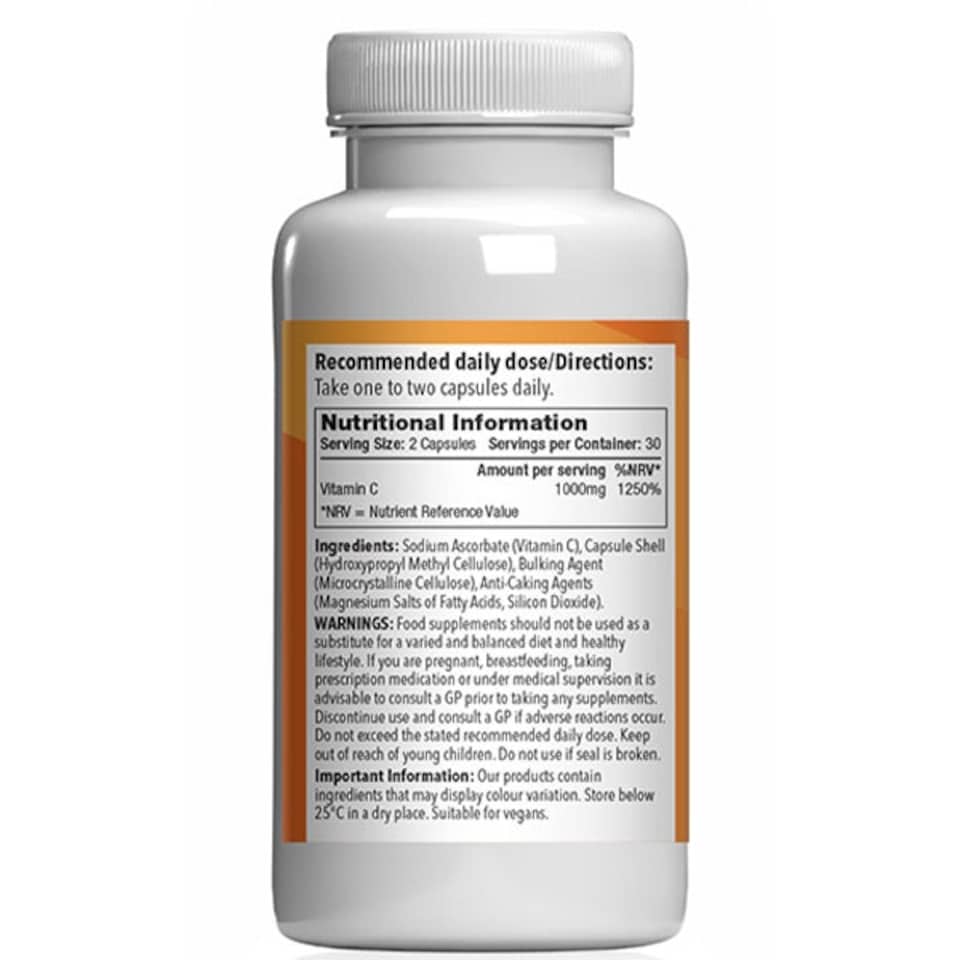 image 1 of Gentle Vitamin C 1000mg - 60 Capsules
