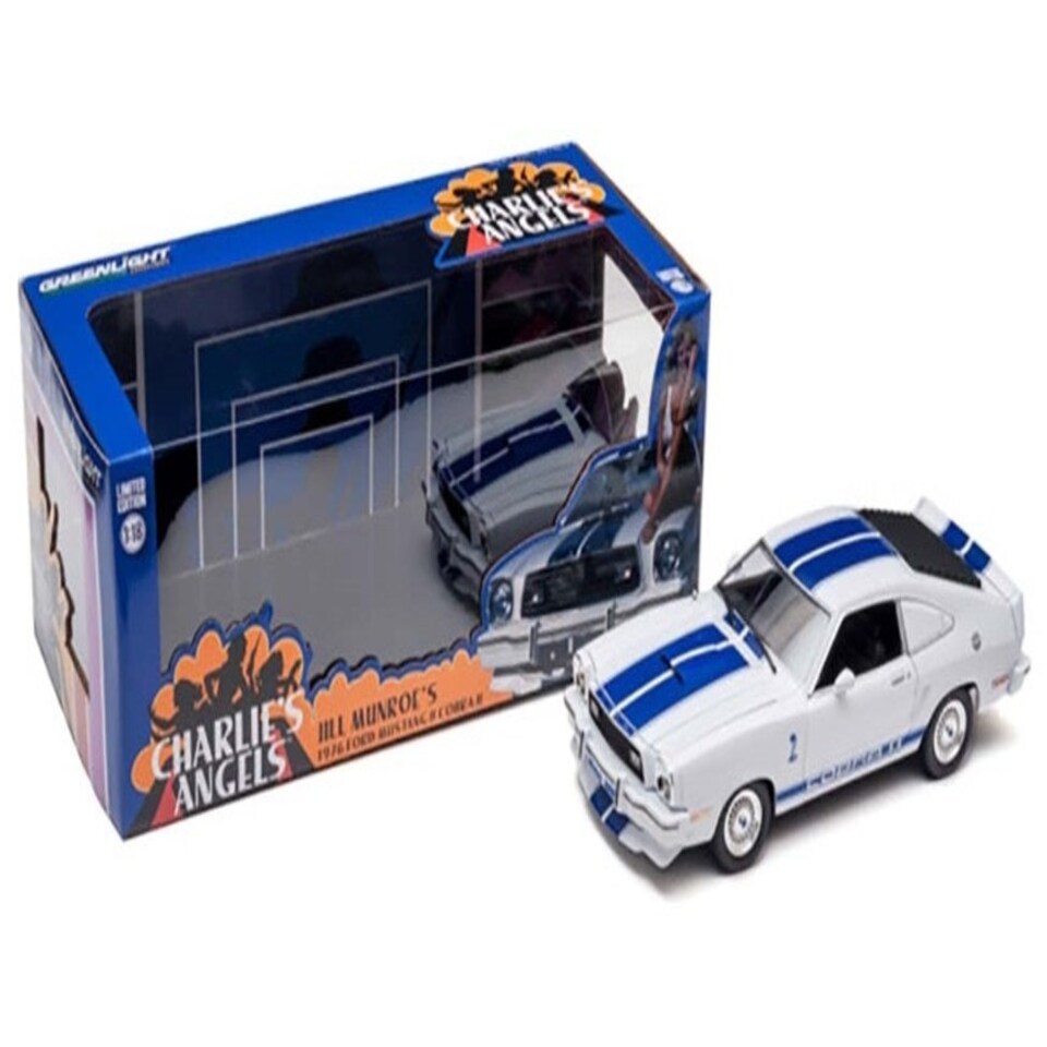 Greenlight Charlies Angels (1976-81) 1976 Ford Mustang Cobra II