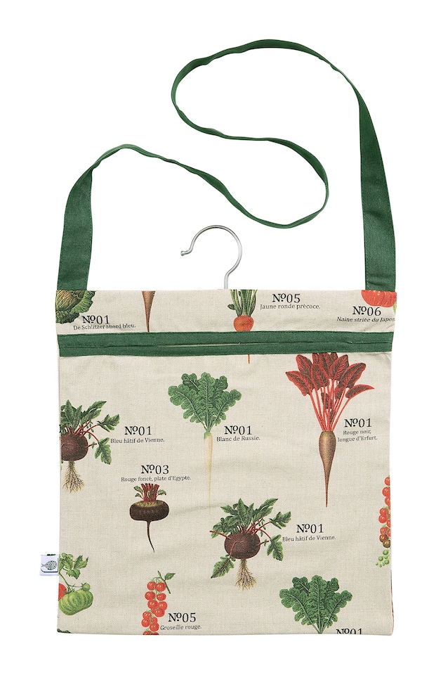 Benary Vegetables Peg Bag - Stone