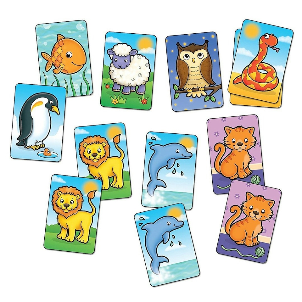 image 1 of Orchard Toys Animal Match Game