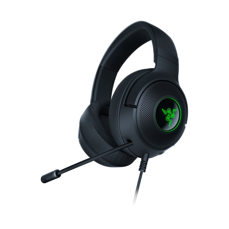 image 1 of Razer Kraken V3 X Wired Gaming Headset USB Type-A Black