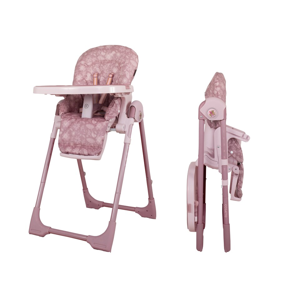 image 1 of Cosatto Noodle 0+ Highchair From Birth Recline, Height Adjustable, Easy Clean Design