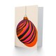 image 2 of Vibrant Bauble Pink Orange Modern Fun Xmas For Mum Christmas Card