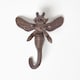 image 4 of Homescapes Vintage Style Bumble Bee Cast Iron Coat Hook Hanger | Brown | One Size
