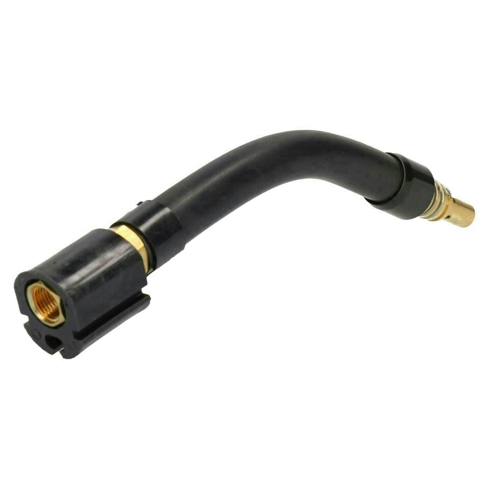image 1 of Swan Neck Lance Replacement Adapter MIG Welding Torch Welder MB15 Binzel