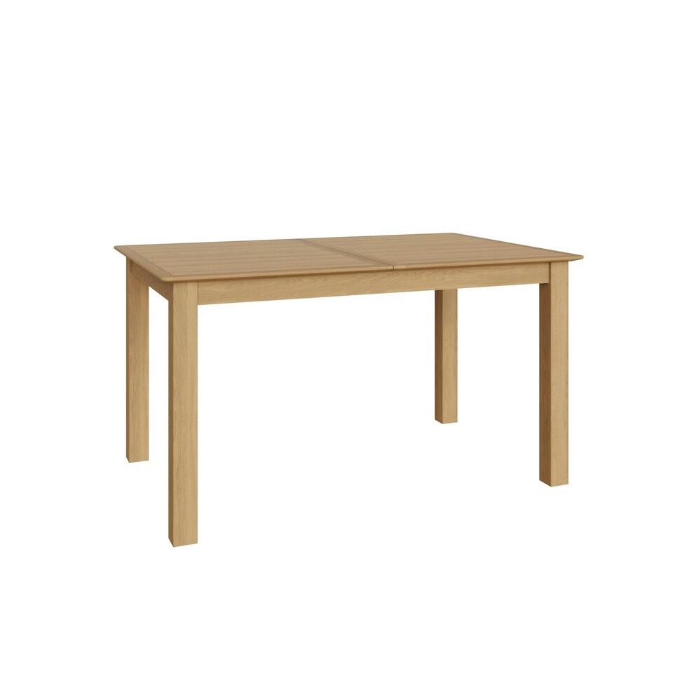 image 1 of Taberno Oak Large 1.4M Extending Dining Table Natural Orange