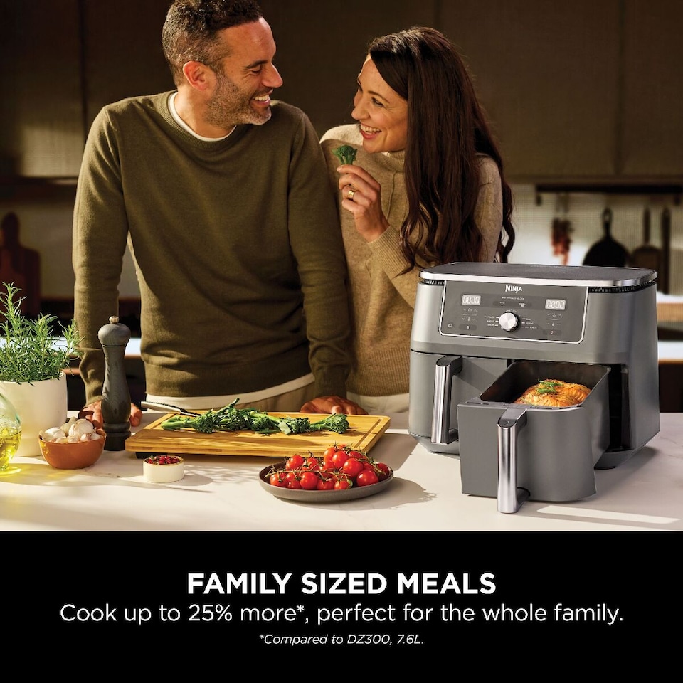 image 1 of Ninja 6 in 1 Dual Zone Air Fryer Max 9.5L DZ400UK