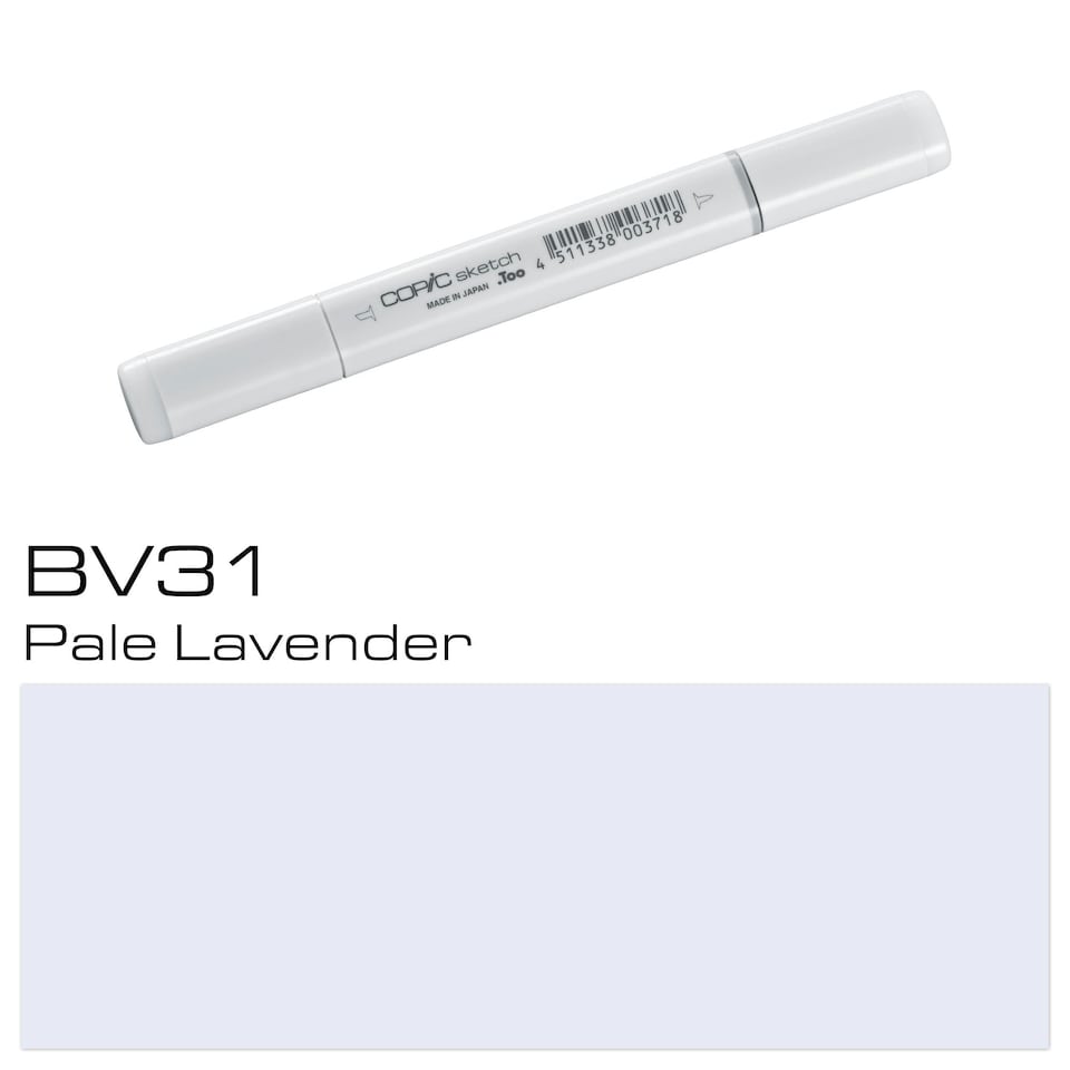 image 1 of Copic Sketch Marker, Pale Lavender, Single Pen