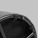 image 9 of HOMCOM Round Storage Ottoman with Lid, Vanity Stool with Storage, Grey Grey