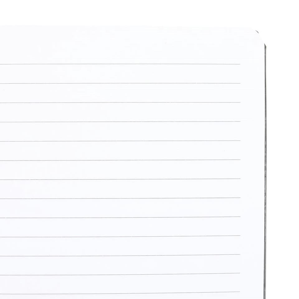 image 1 of Something Different Forest Print A5 Notebook - Black/Multicoloured - One Size