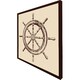 image 2 of Ship wheel (Picutre Frame) Black | L