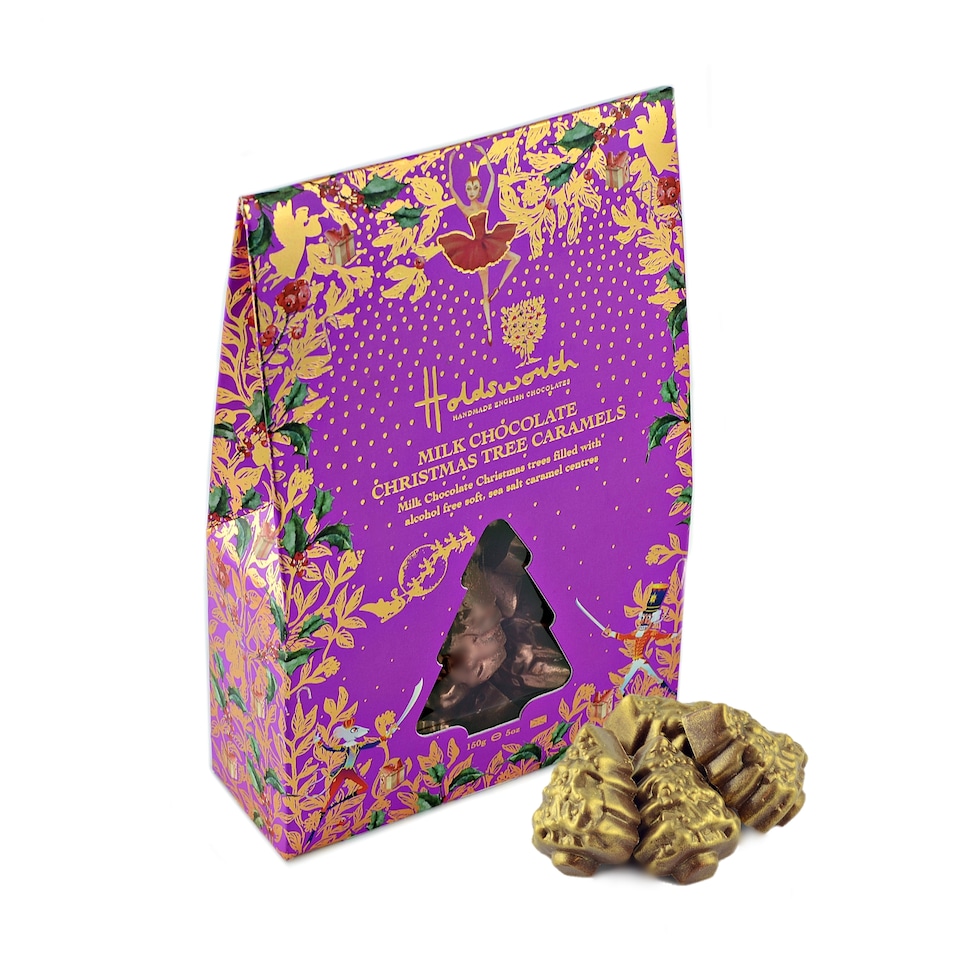 image 1 of Holdsworth Chocolates Christmas Tree Caramels 150g