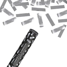 Silver Metallic Extra Large Confetti Cannon 80cm