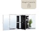 image 3 of Bath Vida Tiano Stainless Steel Mirrored Triple Wall Mounted Bathroom Cabinet | Chrome | Stainless Steel | 1