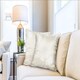 image 3 of English Garden Cushion Cover Cream Cream | Cream
