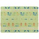 image 1 of Hieroglyphic egyptian language symbols (Rug) Green | Medium: 80x150cm