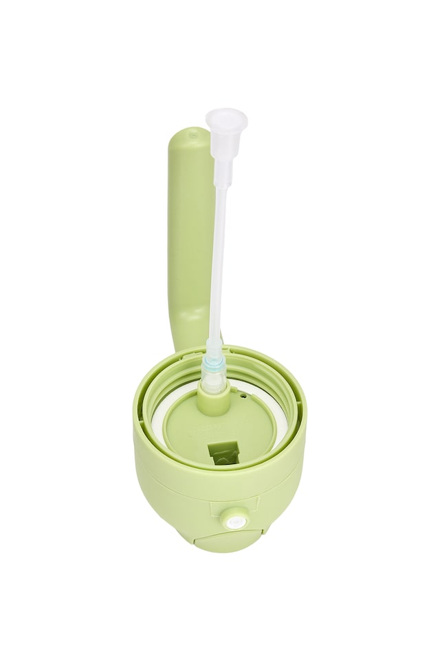 image 1 of Living and Home 2-in-1 Glass Oil Sprayer & Dispenser,Green,470ml | Green