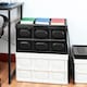 image 3 of TekBox 56L White Folding Storage Box - Set of 5 Boxes