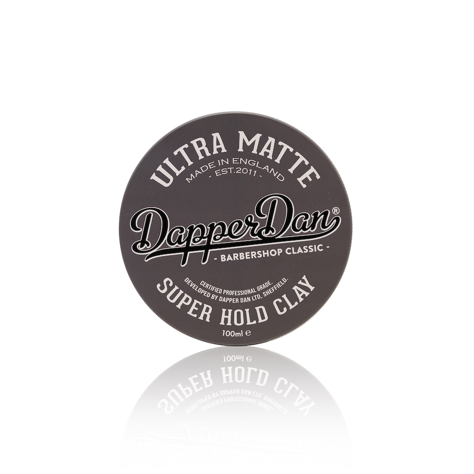 image 1 of Dapper Dan Ultra Matte Clay 100ml | Black