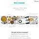 image 7 of Rocket and Stars Wall Stickers