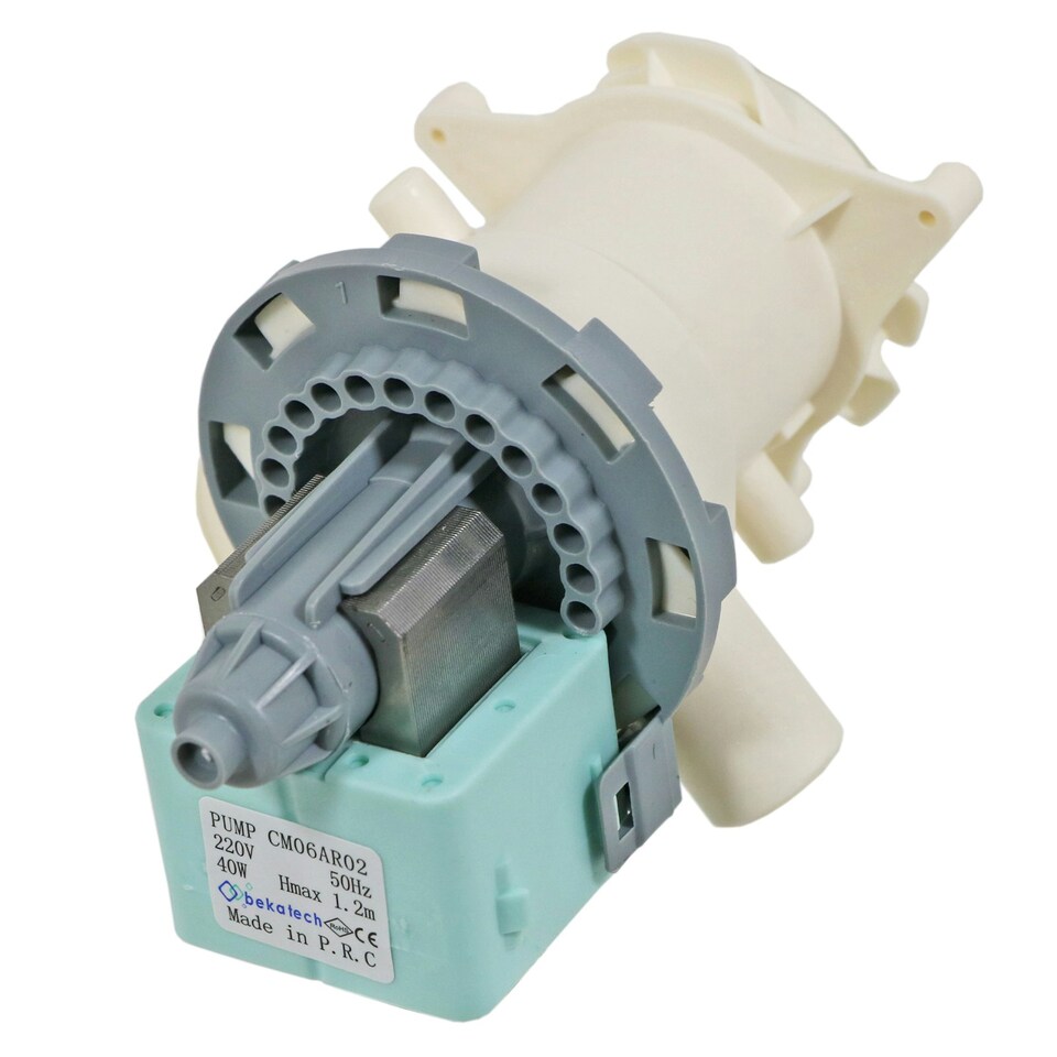 image 1 of SPARES2GO Drain Pump for Blomberg Washing Machine BWG LBF LWF WAF Series 2880402000