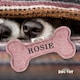 image 2 of History & Heraldry Pre-Personalised Squeaky Bone Dog Toy - Rosie