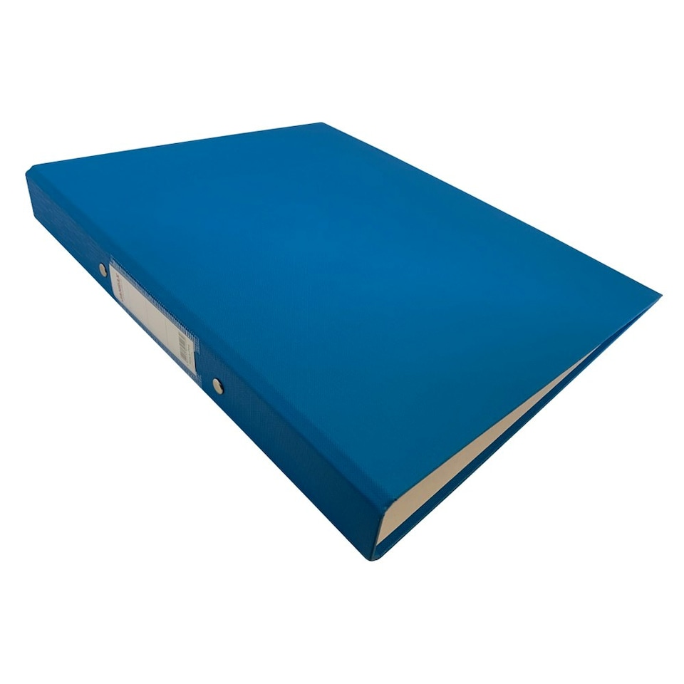 image 1 of Pack of 20 A4 Light Blue Paper Over Board Ring Binders by Janrax | Blue | 20