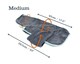 image 7 of Henry Wag Grey Microfibre Drying Coat For Use After Bath Time Or A Muddy Walk, Size Medium 40cm | Grey | Grey | M | 1