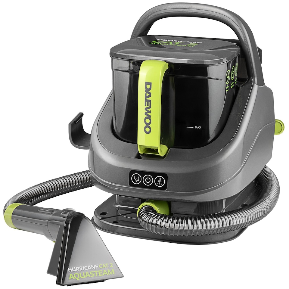 image 1 of Daewoo AquaSteam Upholstery Steam Cleaner Spot Washer & Carpet Stain Remover 1300W