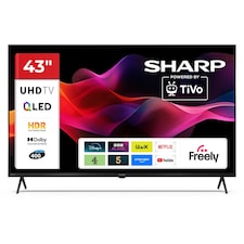 SHARP 43HM5245KB 43 Inch 4K UHD Quantum Dot TiVo Smart TV