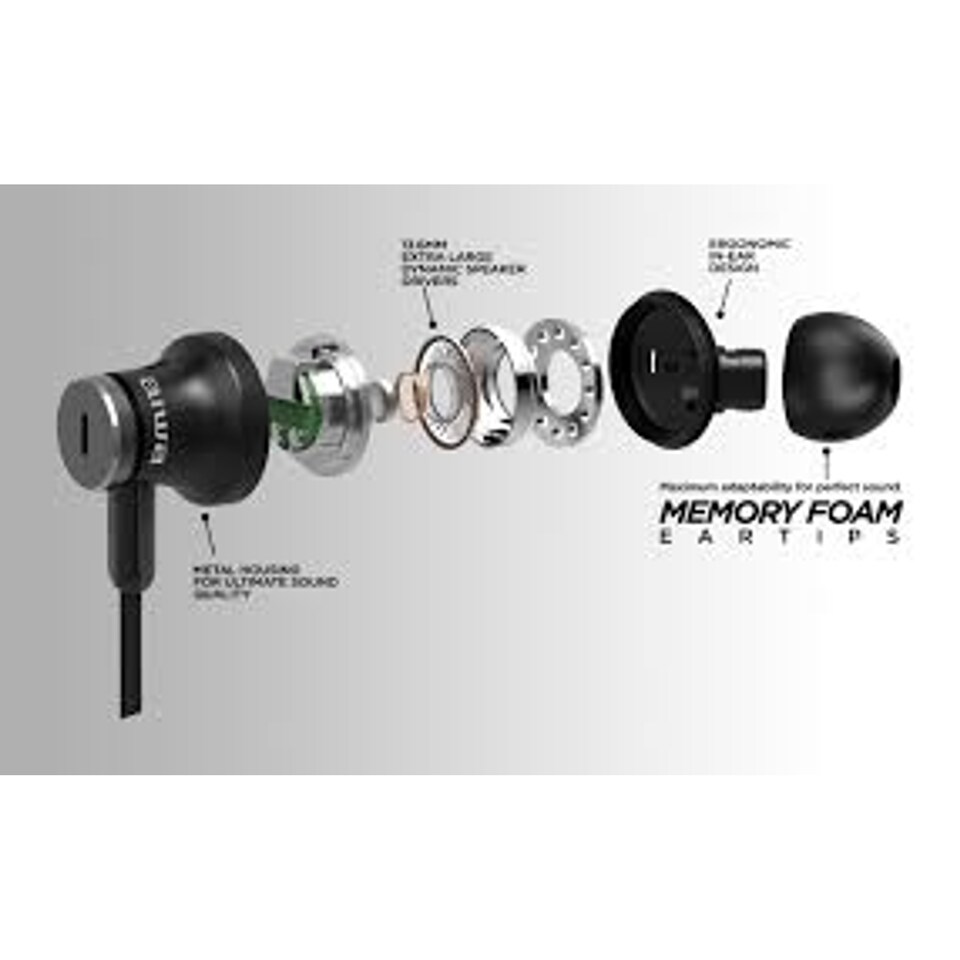 image 1 of Aiwa ESTBTN-880 In Ear Headphones  in Black