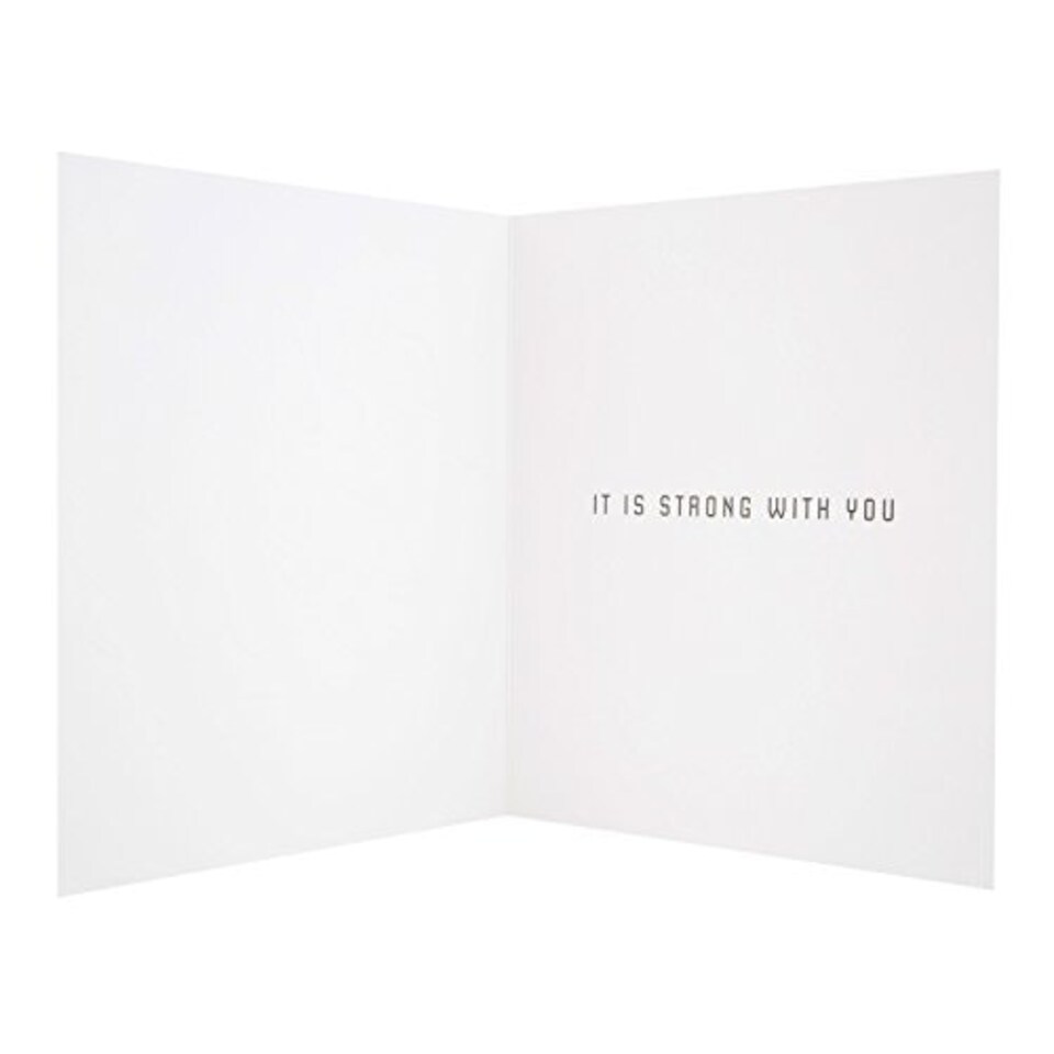 image 1 of Hallmark Star Wars Card "Feel The Force" - Medium