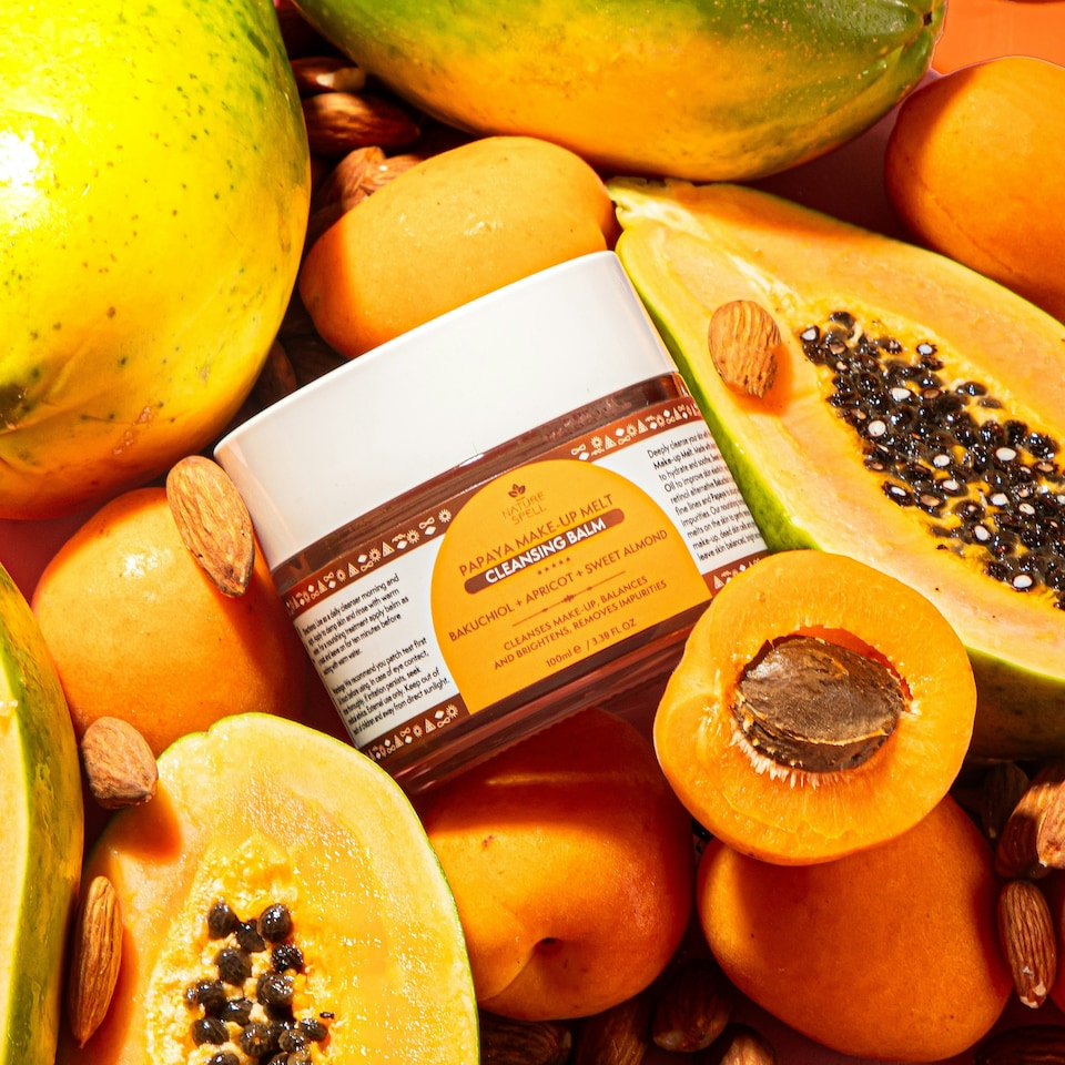 image 1 of Nature Spell Papaya Make-up Melt Cleansing Balm