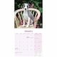 image 2 of Whippet 2026 Calendar | Square Wall Calendar | Dog Breed Gift | Plastic Free Packaging | by Avonside Publishing