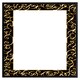 image 2 of Ancient egyptian border (Picture Frame) Brown | M
