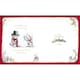 image 2 of Bears And Snowman Boyfriend Luxury Boxed Handmade Christmas Card
