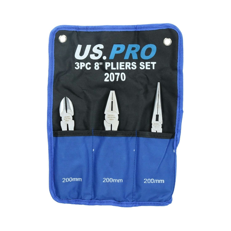 image 1 of 6" And 9" Circlip Plier Pliers Sets Internal and External / Bent and Straight