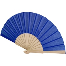 Manuela Handheld Fan - Royal Blue - One Size