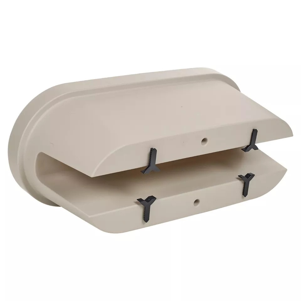 image 1 of Large Hanging Planter for Garden & Balcony Rail | Brown | 1