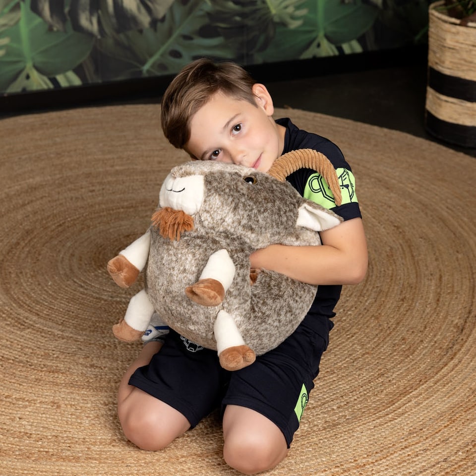 image 1 of Noxxiez Cosy Plush Hand Warmer Cushion - Goat