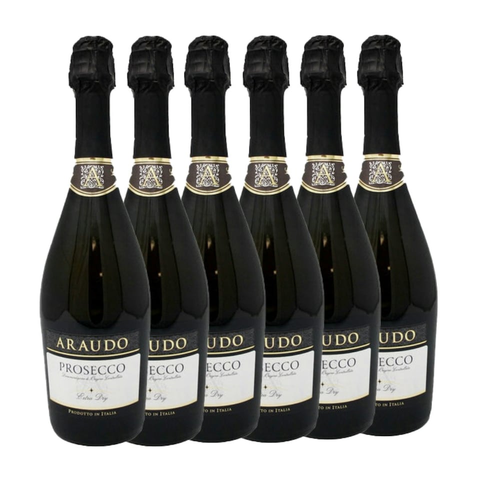 image 1 of Araudo Prosecco Extra Dry 6 x 75cl
